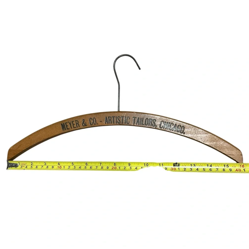 Meyer and Co. artistic tailors Chicago Vintage hanger